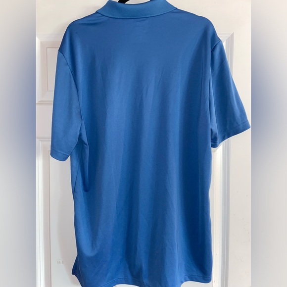 Adidas Blue Men's XL Golf Polo Shirt - Picture 6 of 8